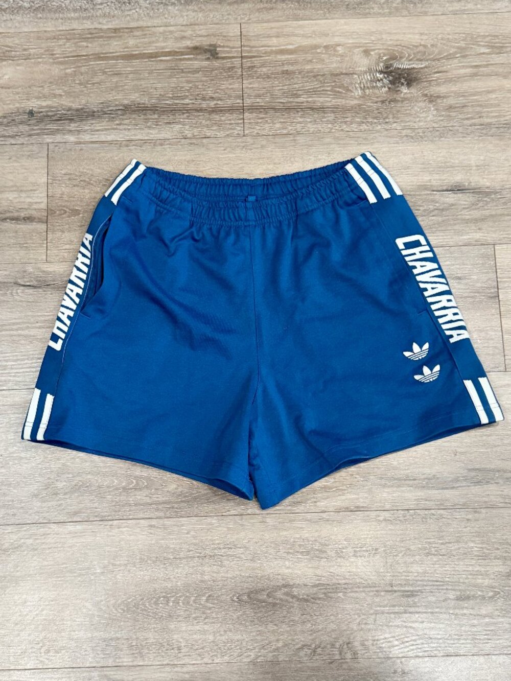 Adidas x Willy Chavarria Gym Shorts Dark Marine Blue.  Size S